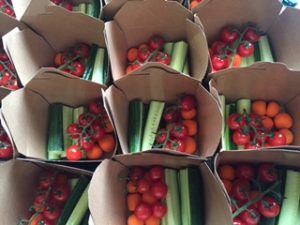 Crudite snack-box