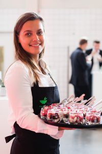 Catering in Amsterdam with friendly waiting staff