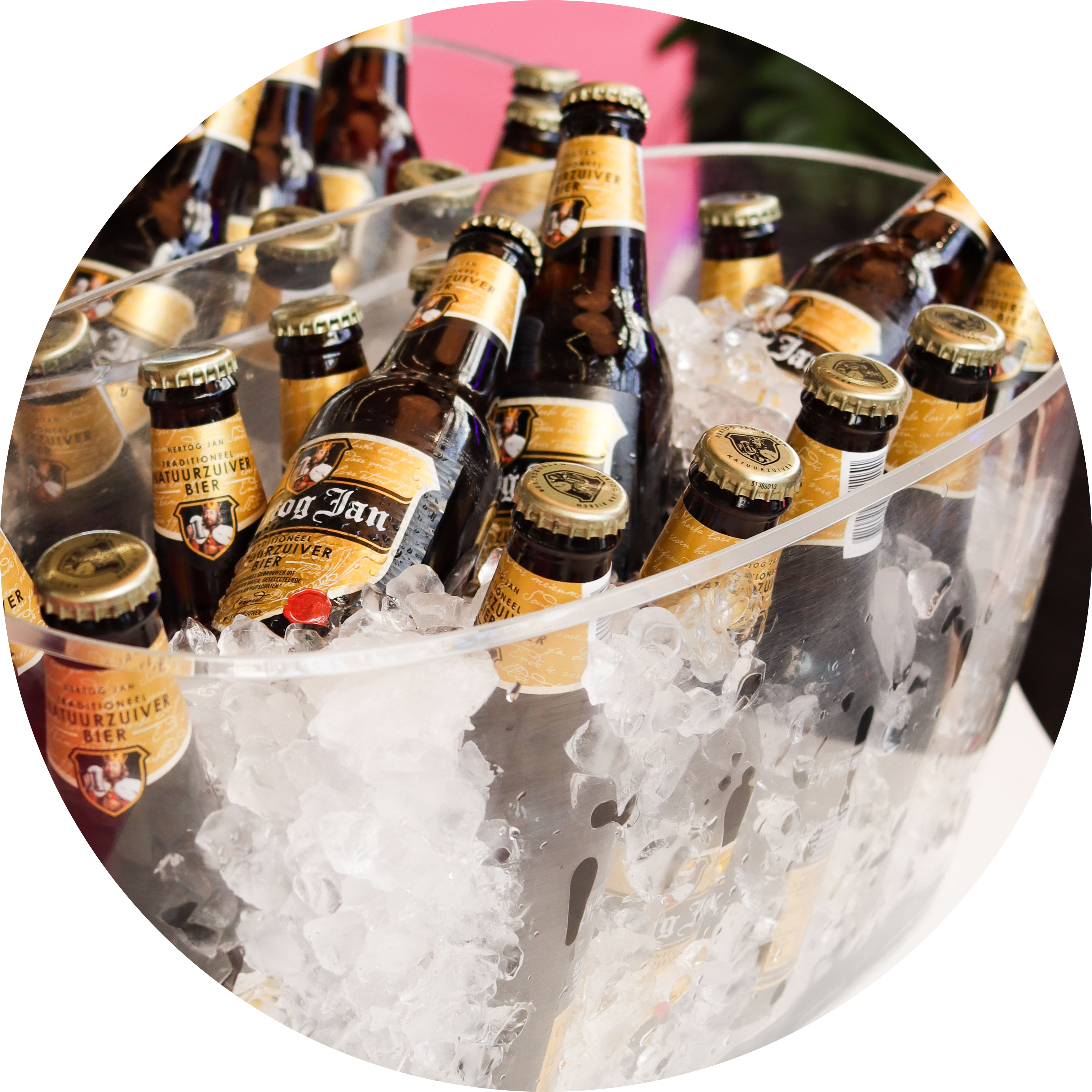Beers Hertog Jan in cooler